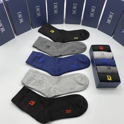 Dior Socks a pack within 5 pairs in 144580