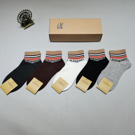 Burberry Socks a pack within 5 pairs in 144588