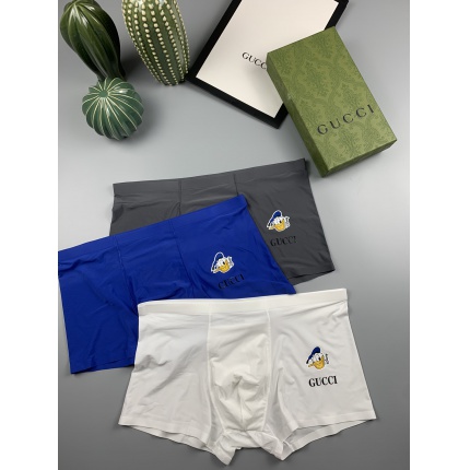 New Arrivals Gucci Underwear A Pack For Men  in 144671