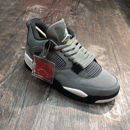 New Arrivals Air Jordan 4 Retro Cool Grey Sneakers For Men in 145232