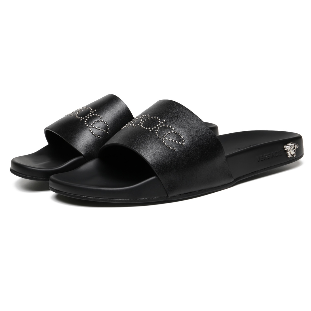 Cheap Versace Slippers For Men in 143719, $50 USD- [IB143719] - Replica Versace Slippers For Men