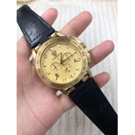 versace multifunctional men's watch Japanese movement 42MM in 145686