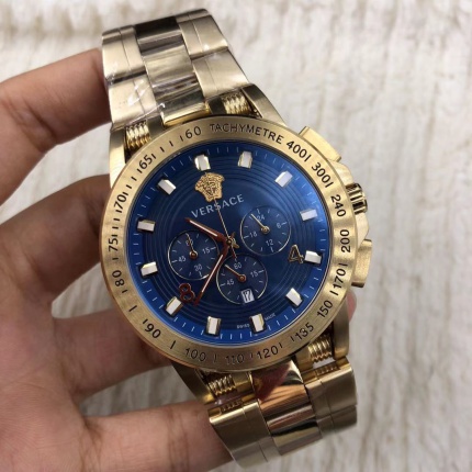 versace multifunctional men's watch Japanese movement 42MM in 145690