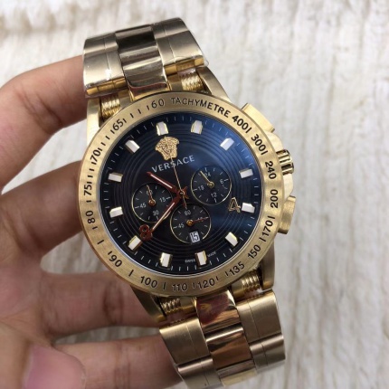 versace multifunctional men's watch Japanese movement 42MM in 145692