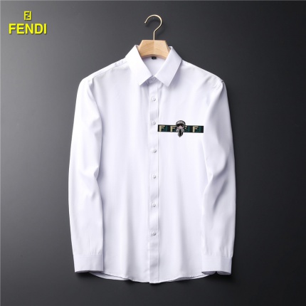 New Arrivals Fendi Long Sleeve Shirts For Men in 149533