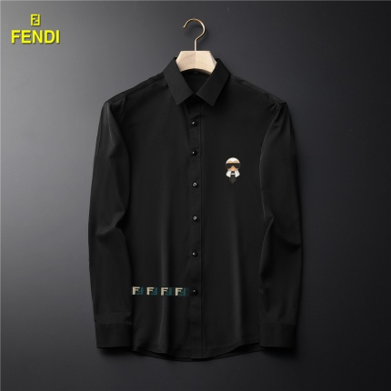 New Arrivals Fendi Long Sleeve Shirts For Men in 149539