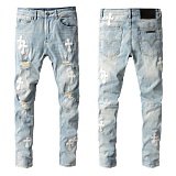 New Arrivals Chrome Hearts Jeans For Men in 149277