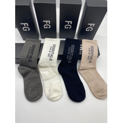 New Arrivals Fear Of God Socks A pack in 150082