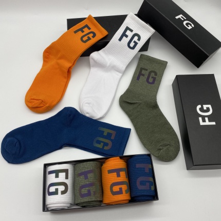 New Arrivals Fear Of God Socks A pack in 150083