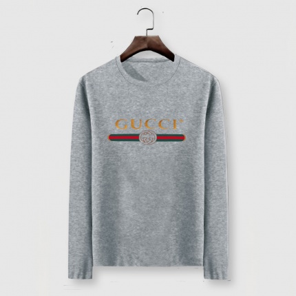 New Arrivals Gucci Long Sleeve T-shirts For Men in 150282