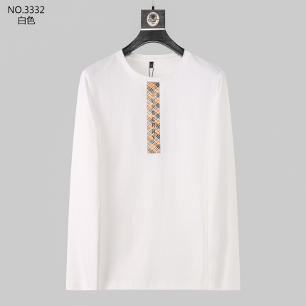 New Arrivals Burberry Long Sleeve T-shirts For Men in 150308