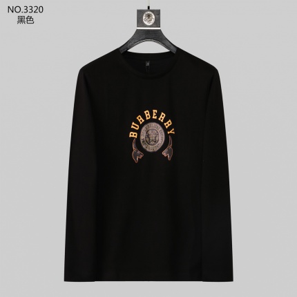 New Arrivals Burberry Long Sleeve T-shirts For Men in 150309