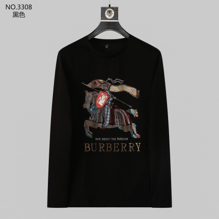 New Arrivals Burberry Long Sleeve T-shirts For Men in 150313