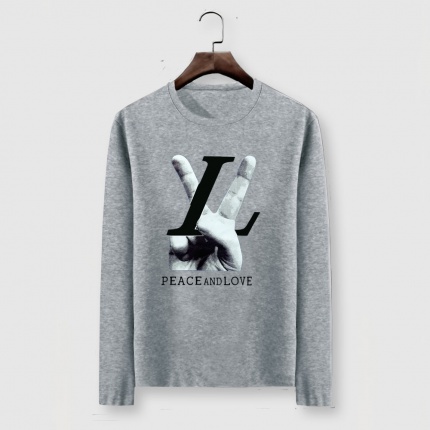 New Arrivals Louis Vuitton Long Sleeve T-shirts For Men in 150330