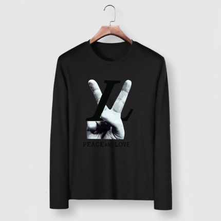 New Arrivals Louis Vuitton Long Sleeve T-shirts For Men in 150331