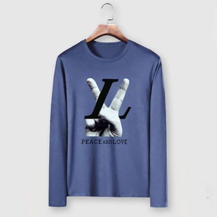 New Arrivals Louis Vuitton Long Sleeve T-shirts For Men in 150332