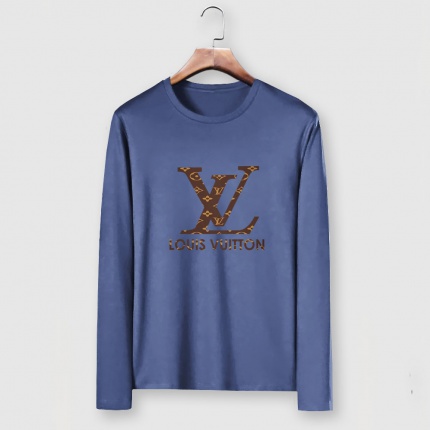 New Arrivals Louis Vuitton Long Sleeve T-shirts For Men in 150333