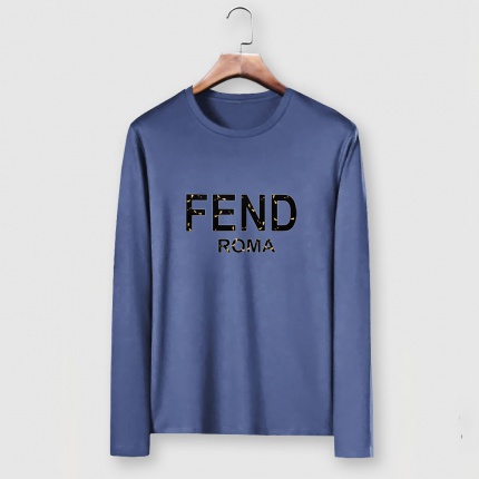 New Arrivals Fendi Long Sleeve T-shirts For Men in 150337