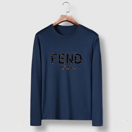 New Arrivals Fendi Long Sleeve T-shirts For Men in 150338