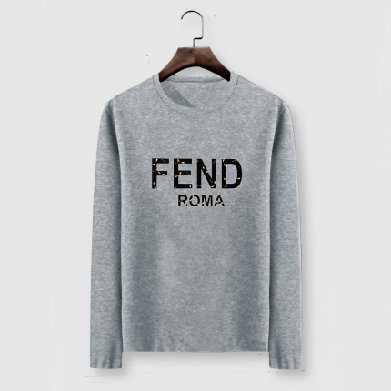 New Arrivals Fendi Long Sleeve T-shirts For Men in 150340
