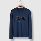 New Arrivals Fendi Long Sleeve T-shirts For Men in 150338