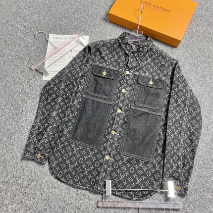 New Arrivals Louis Vuitton Jeans Jackets For Unisex in 150617