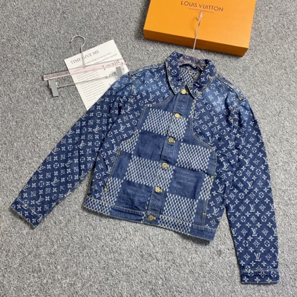 New Arrivals Louis Vuitton Jeans Jackets For Unisex in 150618
