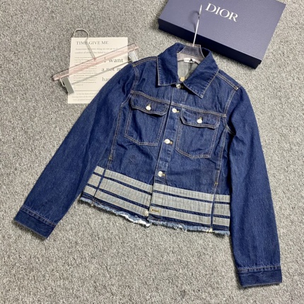 New Arrivals Dior Jeans Jackets For Women in 150620