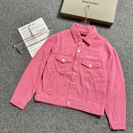 New Arrivals Balenciaga Jeans Jackets For Unisex in 150626