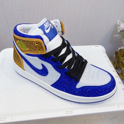 New Arrivals Jordan 1 Iced Sneakers For Women in 150720