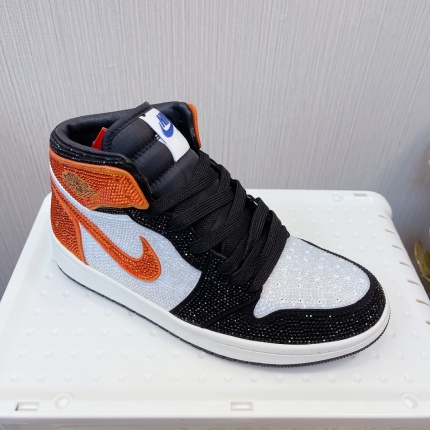 New Arrivals Jordan 1 Iced Sneakers For Women in 150721