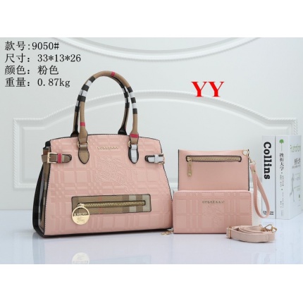 New Arrivals Cheap Burberry Handbags 3pcs a Set in 153157