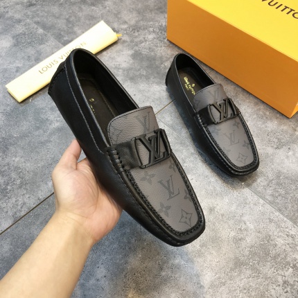New Arrivals Louis Vuitton Leather Shoes For Men in 153453