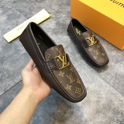 New Arrivals Louis Vuitton Leather Shoes For Men in 153456