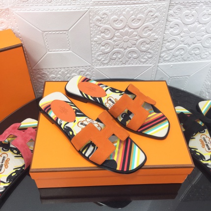 New Arrivals High quality Hermes Slippers For Women in 154796