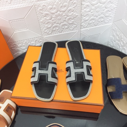 New Arrivals High quality Hermes Slippers For Women in 154808