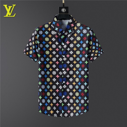 Louis Vuitton Short-Sleeved Shirts for Men in 155384