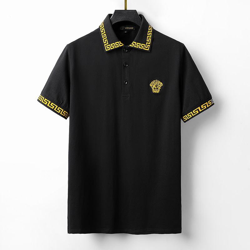 Cheap Versace polo T-Shirts for Men in 155138, $24 USD- [IB155138] - Replica Versace polo T-Shirts for Men