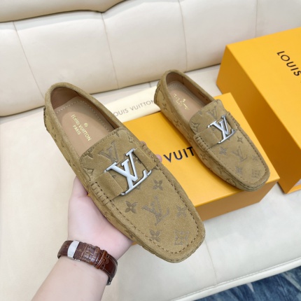 New Arrivals Louis Vuitton Leather Shoes For Men in 155594