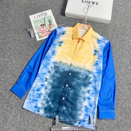 New Arrivals Loewe Long Sleeve Shirts For Men in 155917
