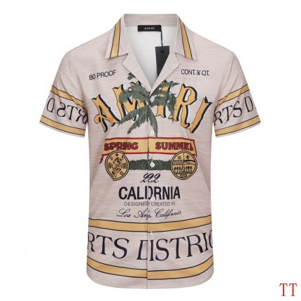 New Arrivals Amiri Short-Sleeved Shirts for Men in 156392