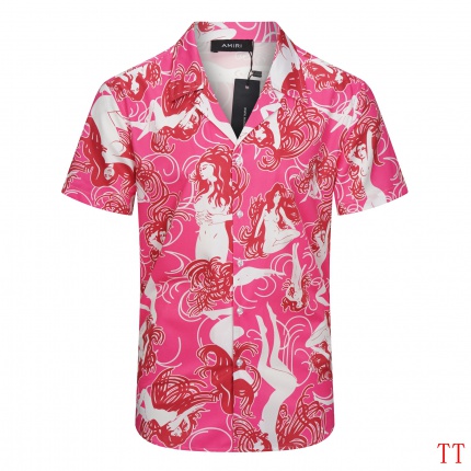 New Arrivals Amiri Short-Sleeved Shirts for Men in 156393