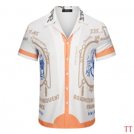 New Arrivals Amiri Short-Sleeved Shirts for Men in 156394