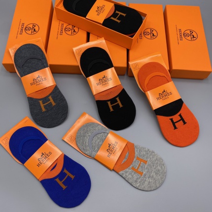New Arrivals Hermes Socks a Pack in 156947