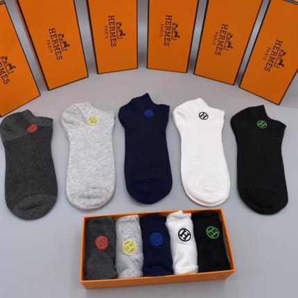 New Arrivals Hermes Socks a Pack in 156949
