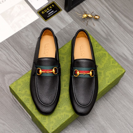 New Arrivals High quality Gucci Leather Shoes For Men in 157011