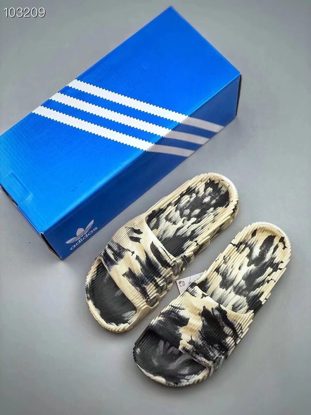 Cheap New Arrivals Adidas New Collections Sandals size 35-46 in 157373, $40 USD- [IB157373] - Replica Adidas Yezzy Slides for Men