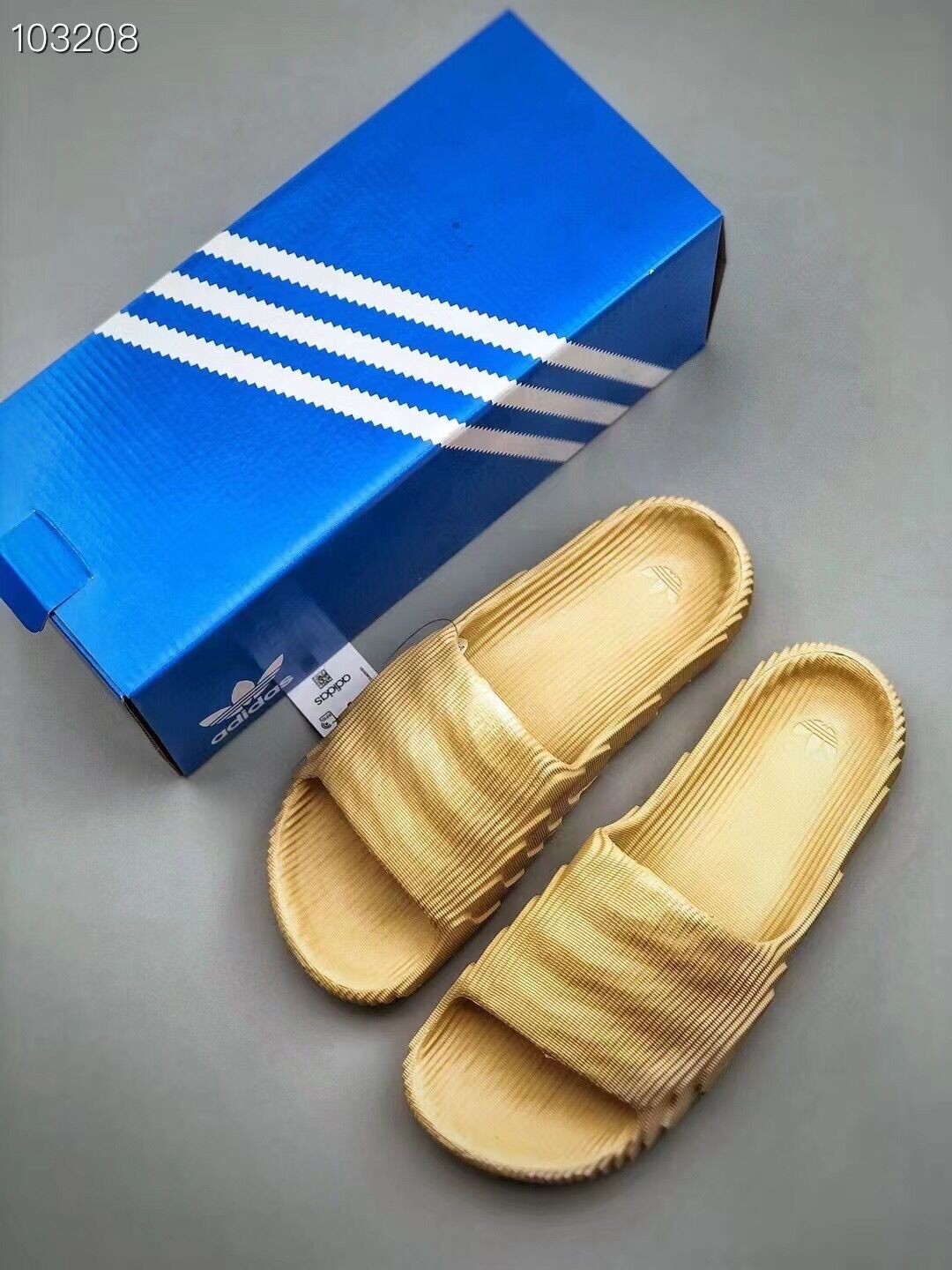 Cheap New Arrivals Adidas New Collections Sandals size 35-46 in 157374, $40 USD- [IB157374] - Replica Adidas Yezzy Slides for Men
