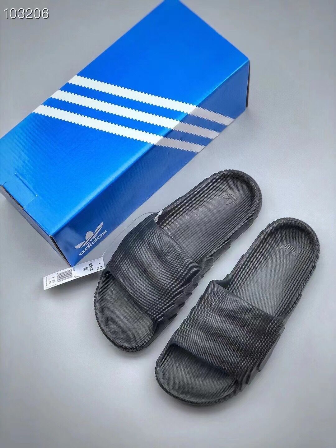 Cheap New Arrivals Adidas New Collections Sandals size 35-46 in 157376, $40 USD- [IB157376] - Replica Adidas Yezzy Slides for Men