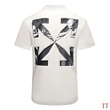 New Arrivals OFF White Short Sleeved Shirts for Men in 156398